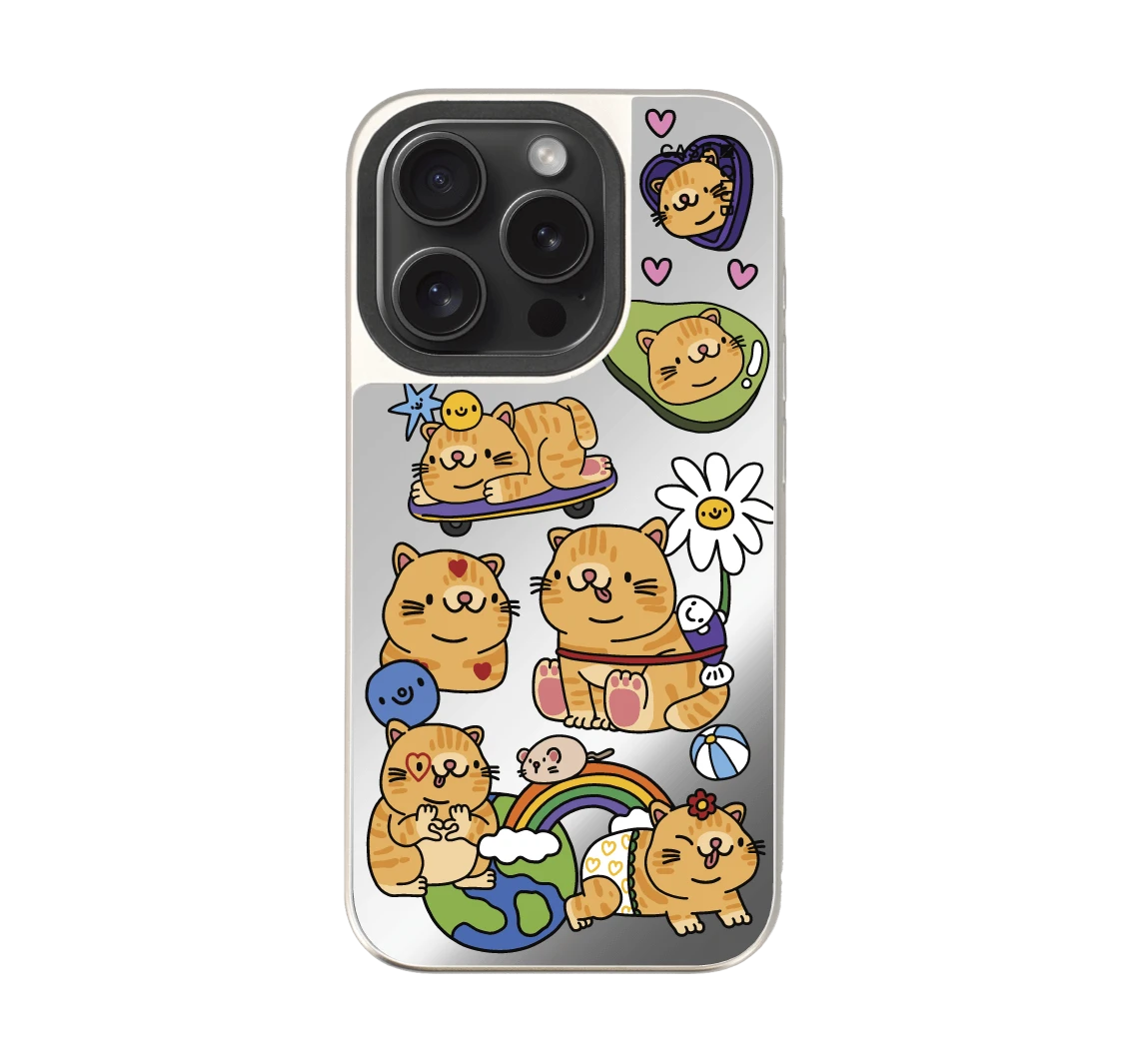 แมวเหมียวตัวกลมอารมณ์ดี